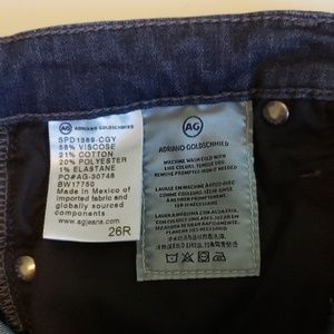 Ag Adriano Goldschmied Jeans - AG "The Legging Ankle" Jeans- size 26 Ag Adriano Goldschmied Jeans - AG "The Legging Ankle" Jeans- size 26